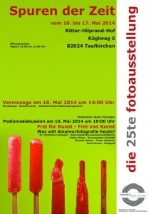 Plakat 25te Ausstellung Blende1
